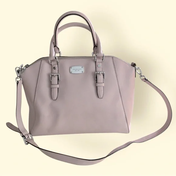 Michael Kors Blush Satchel Bag - Picture 8 of 11